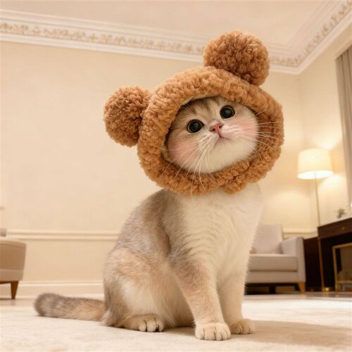 Headgear Pet Cute Small Dog Funny Props Pet Headgear Cute Ca