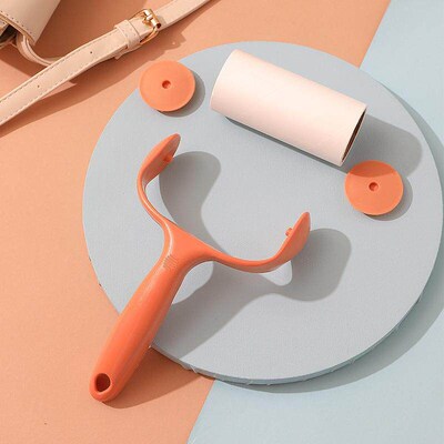 Removable adhesive roller dusting paper, lint brush, lint ro