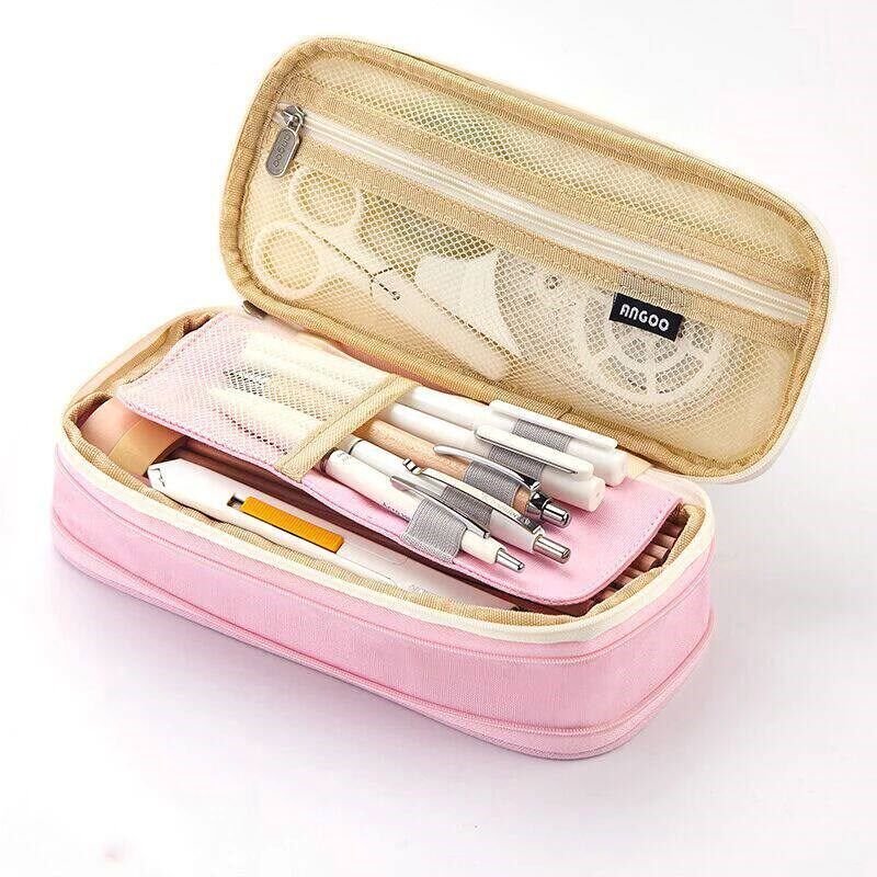 Creative pencil case Large Capacity Double Layers CPC Certif图片