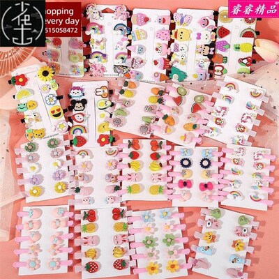 kids hair clips girls ba princess hairpins accessories set