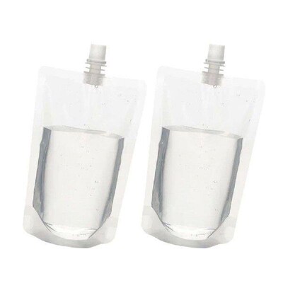 50 Pcs Water Bottle Flask Bag Pouch for Drinking Flasks