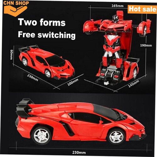 Remote control toy car Childrens Toys Deformation toy car