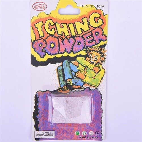 4Pcs Purple Helpful Funny Safe Broken Glass Itching Powder