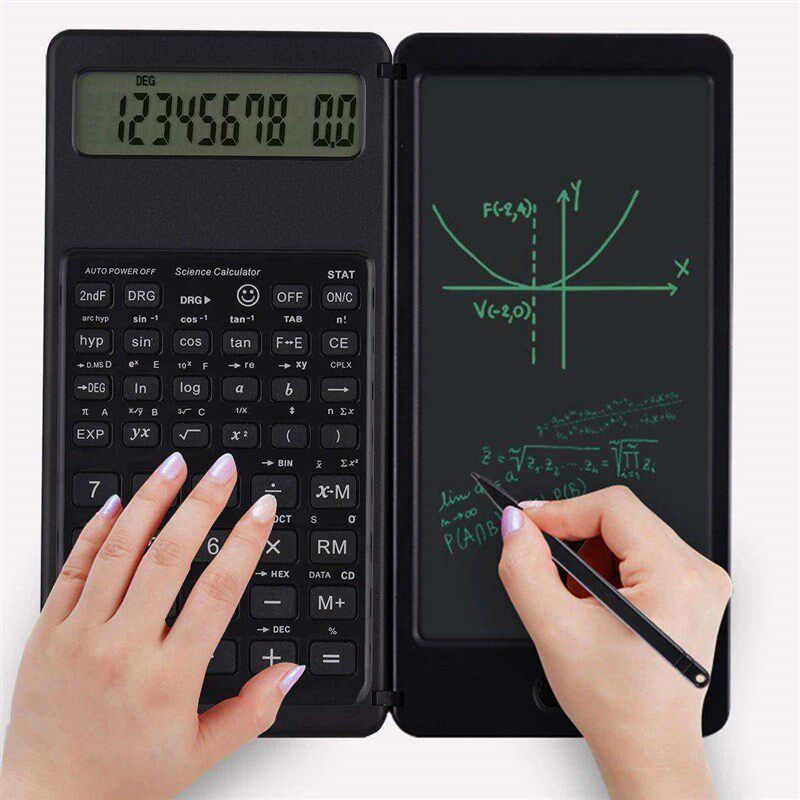 Foldable Scientific Calculator 10-Digit Digital Large Displa - 实物图