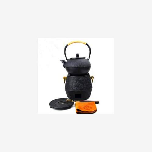 Iron Tea Pot with Stainless Steel Infuser Cast Iron Teapot