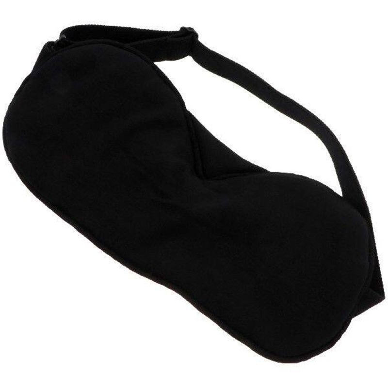 Sleep Mask Black Face Masks Travel Eye Cover Shade图片