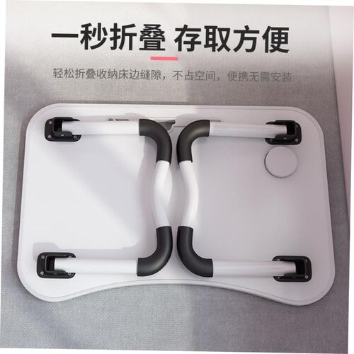Foldable notebook student dormitory study table bed desk