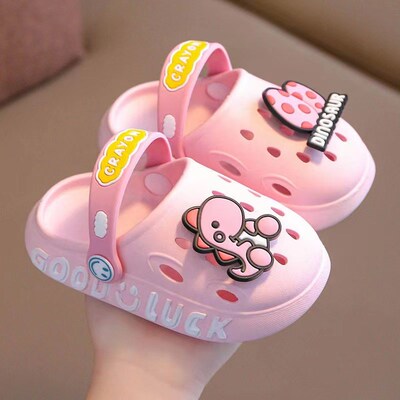 Cute New Animal Baby Boys Slippers Summer Kids Cartoon Sanda