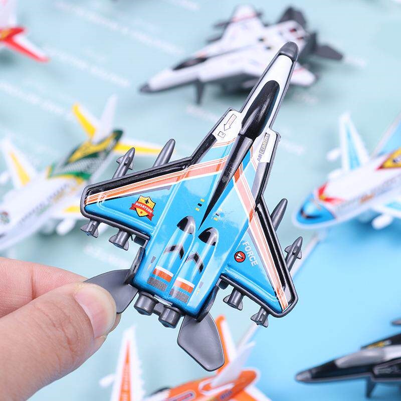 Factory wholesale childrens plastic airplane toys, boys mi - 实物图
