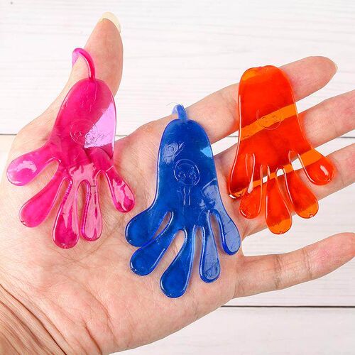 Elastic Stretchy Sticky Hand Toy, Sticky Palm Climbing Wall