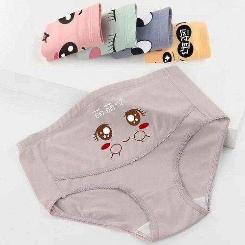 High Waist Maternity Panties Soft Cotton Pregnant Briefs Bel