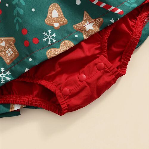 Ma&Baby 0-18M 1st Christmas Newborn Infant Baby Girls Romper