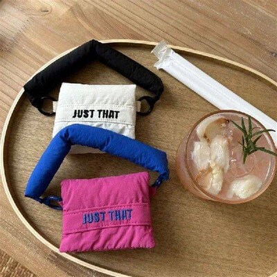 New Colorb Cotton-filled Fabric Mini Storage Bag with
