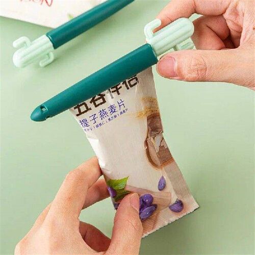 5Pcs Reusable Cactus Sealing Clip Portable Food Snacks