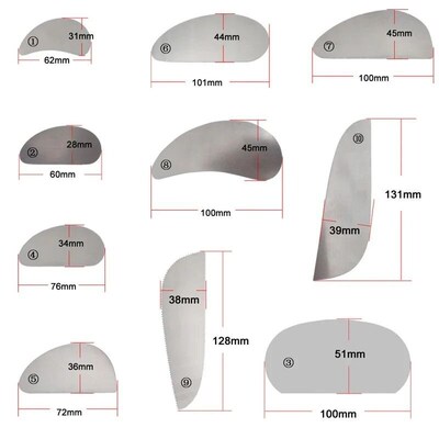10pcs Clay Sculpture Pottery Molding Ceramics Sharp Stainles