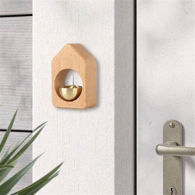 Magnetic Wood Doorbell Chime Hanging Decorative Loud Door