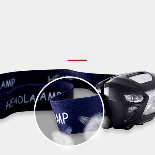 1200mAh Powerfull Headlamp LED Light Infrared Sensor Contro