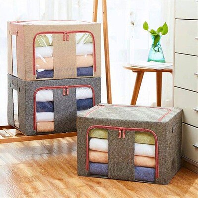 22L Foldable Storage Bag Clothes Quilt Organizer Waterproof