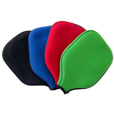 Pickleball Paddle Covers Shockproof Zippered Racket Sleeve
