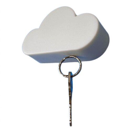White Cloud Shape Key Holder Creative Home Storage Hanger Ma