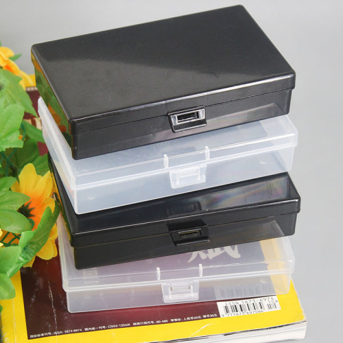 Transparent Plastic Storage Box Rectangle Organizer ers Box