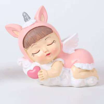 Baking cake decoration unicorn ornaments Princess castle ins