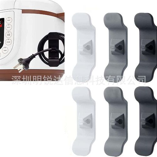 /6pcs Cord Wrapper Organizer Clips Holder Wire Hider Cable