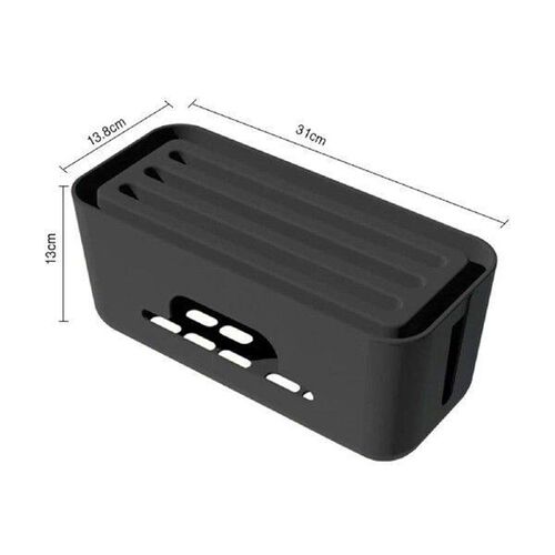 Cable Management Box Case Holder Conceal for  Computer