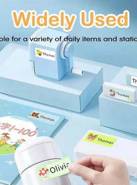 220pcs Waterproof Name Sticker Stationery Decals