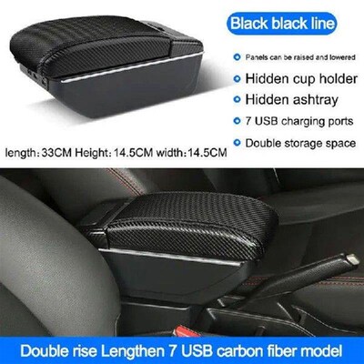 Car Center Console Organizer Box SUV Armrest Organizer