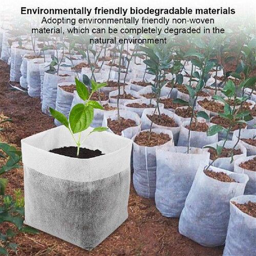 Garden Plants Grow Bags Non-Woven Plant Seeding Grow Bags