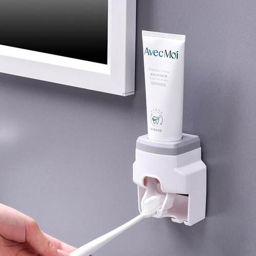 Creative Wall Mount Automatic Toothpaste Dispenser and Small