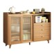 Japanese living room Dining storage cabinet wall cabine side