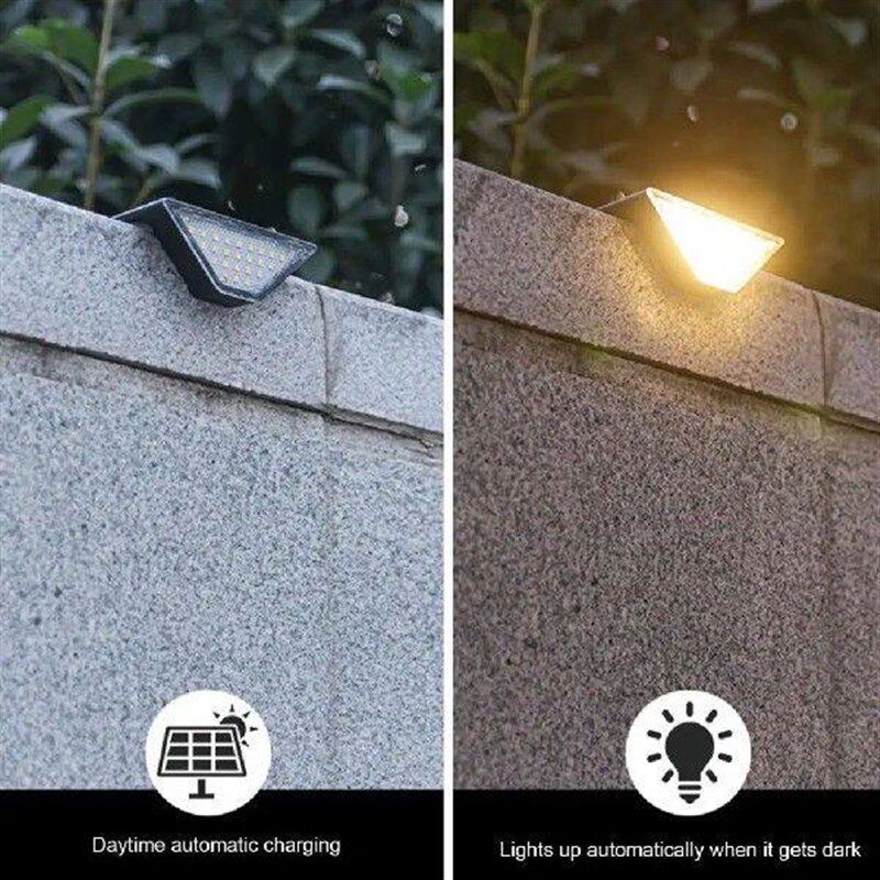 Outdoor Staircase Led Solar Step Light 8pcs Solar Step - 实物图