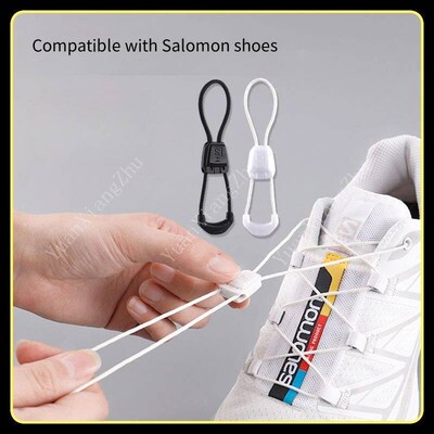 New No tie Shoe laces Round Tennis Laces Without ties Adult