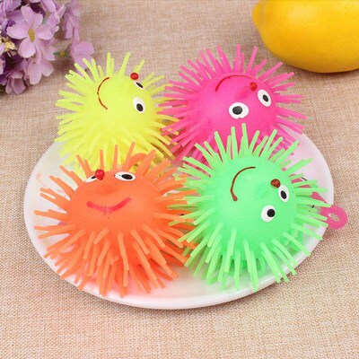Glowing Creative Ball with Protruding Eyes, Flashing Stress