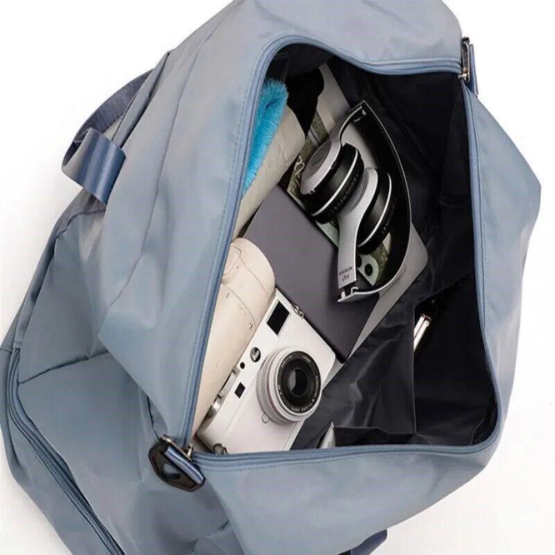 Travel Waterproof Duffel Gym Tote Bag Weekender Carry on Ove图片