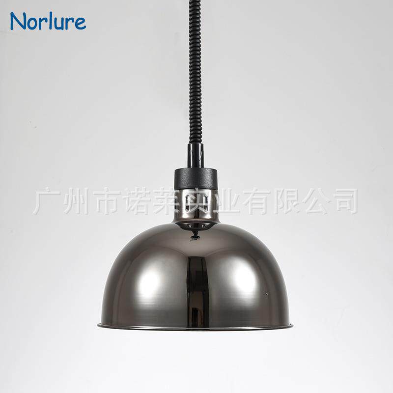 食品保温灯伸缩挂式自选餐厅酒店食堂快餐熟食烤肉披萨加热保温灯