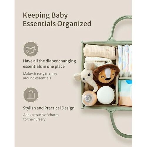 Foladable Mommy Bag Baby Diaper Bag Diapers Caddy Organizer