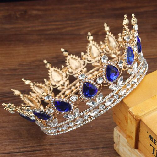 Vintage Wedding Queen King Tiaras and Crowns Bridal Head Jew