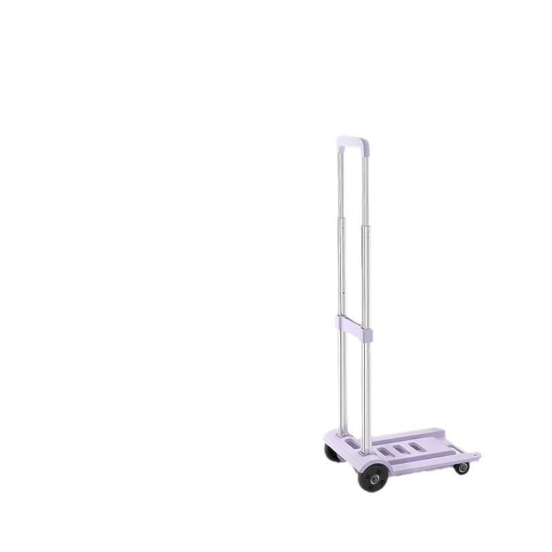 折叠小拉车便携学生取快递手拉车平板手推车拉货搬运车超市购物车,收纳整理,便携购物车,淘宝优惠券,粉丝福利购,淘宝优惠卷