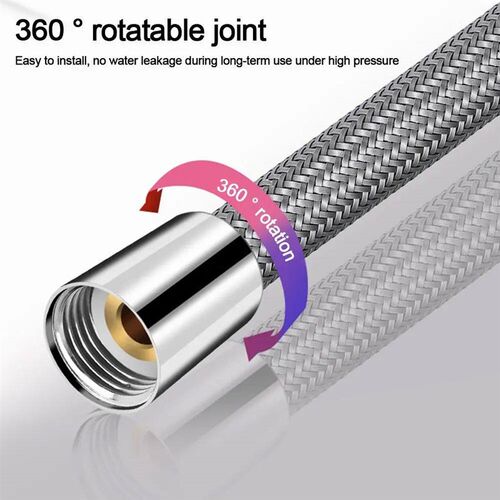 1.5/2.0 Meter Bathroom Nylon High Pressure Smooth Shower Hos