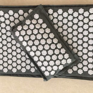 Lotus Spike Acupressure Mat Cushion Nature Linen Coconut Pal