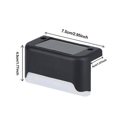 Spot Solar Step Outdoor Garden Lights 1led Night Light Ladde