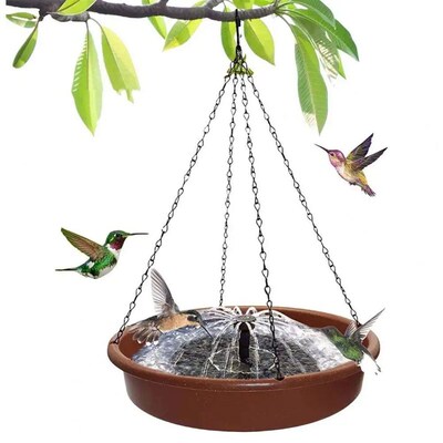 13/16/18cm Floating Solar Panel Solar Fountain Pump Bird Bat