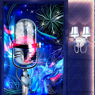 ktv歌厅自粘音乐墙纸会所酒吧3d大幅海报背景墙装饰壁画无缝墙布