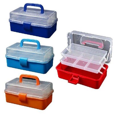 Cantilever Storage 27*13*16cm Fishing Tackle Box Practical