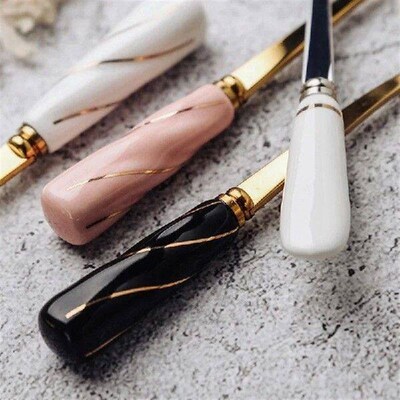 Spoons Tea Coffee Mixing Spoon Dessert Stainless Steel