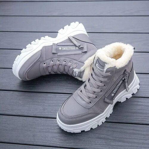 2024 Winter Boots Women Ankle Boots Warm Plush Woman Shoes S