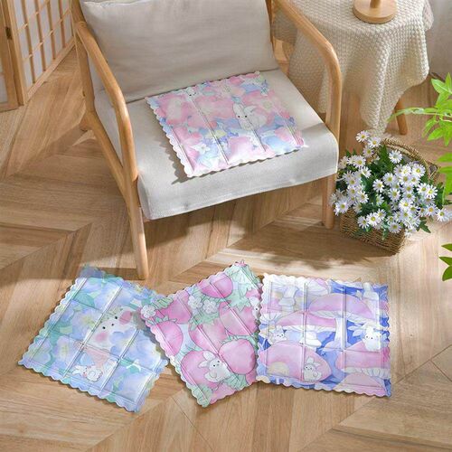 Ice cooling pad for summer, suitable as a cool seat cushion